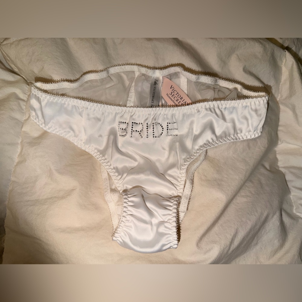 Victoria's Secret White Bridal Panty